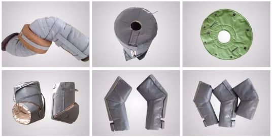 Removable Hot Water Pipe Insulation for Energy Saving