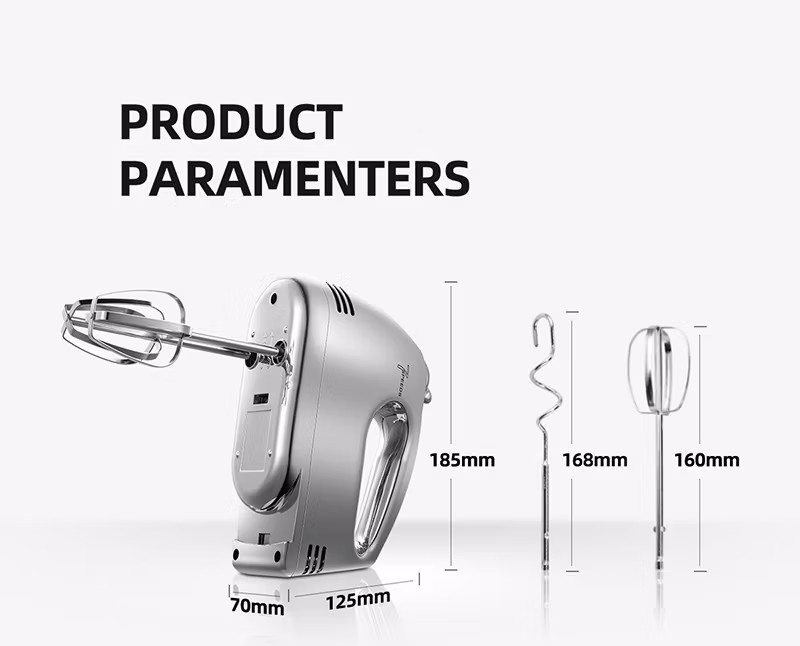 Home Kitchen Appliance Electric Food Blender Held Egg Beater Hand Mixer