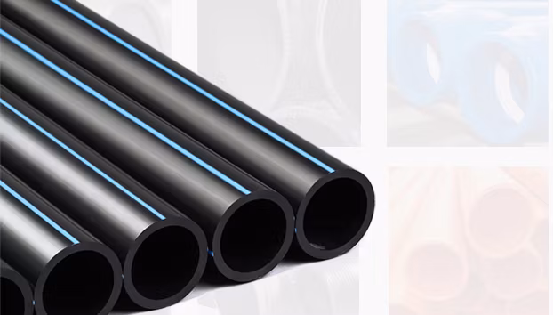 Black Pn16 PE100 HDPE Pipe with CE Certificate for Air/Gas/Oil Pipline
