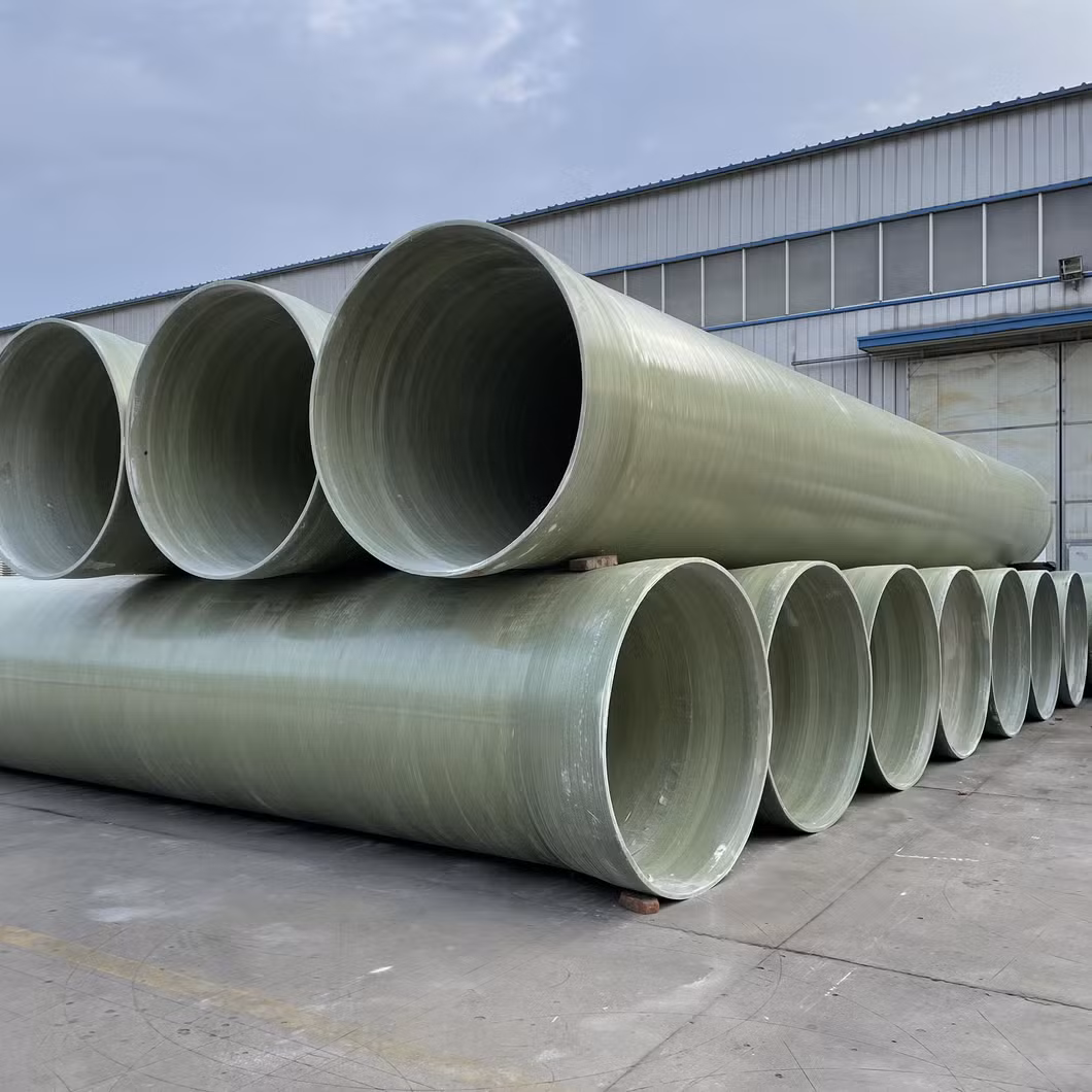 Strong Corrosion Resistant Agricultural Irrigation Field Making Machine FRP Piping Composite Pipe