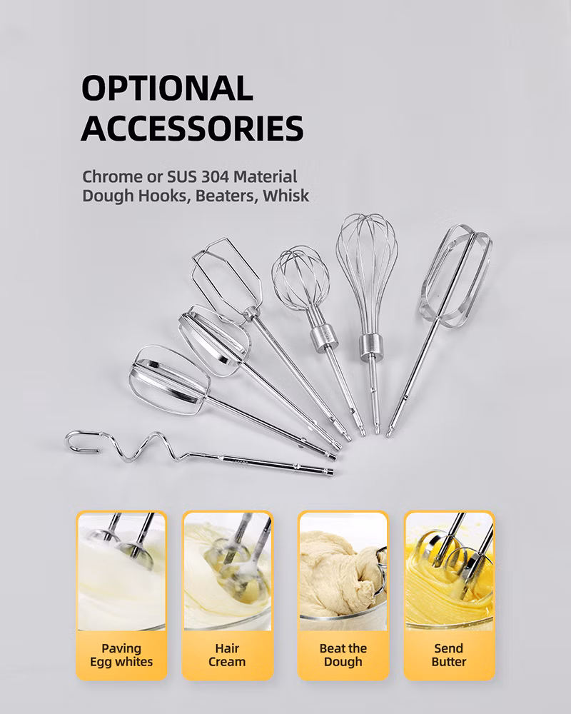 Home Kitchen Appliance Electric Food Blender Held Egg Beater Hand Mixer