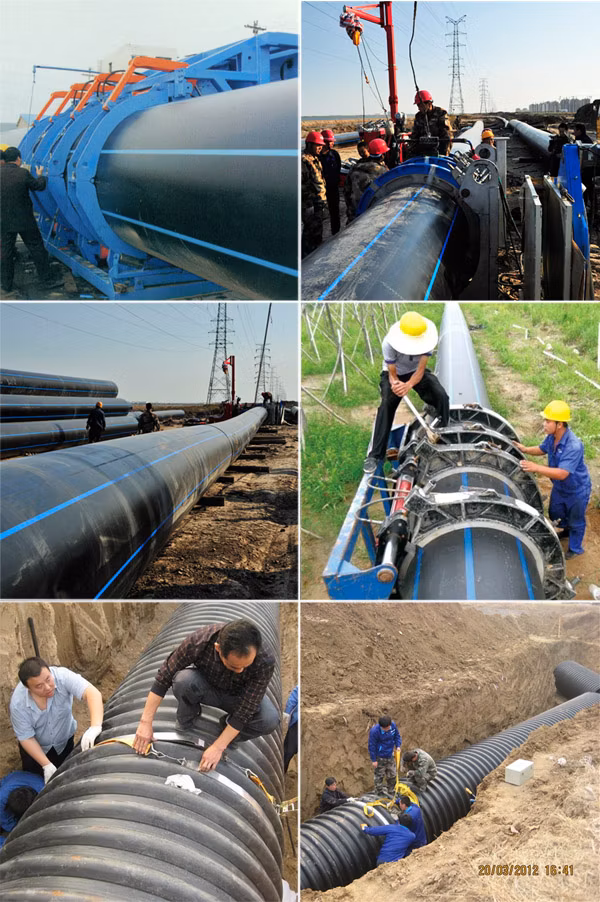 Pn1.6MPa Environmental High-Density Polyethylene Water Supply Pipe/HDPE Pipe/PE Pipe/Buried Pipe/Water Pipe for Building Water Delivery System