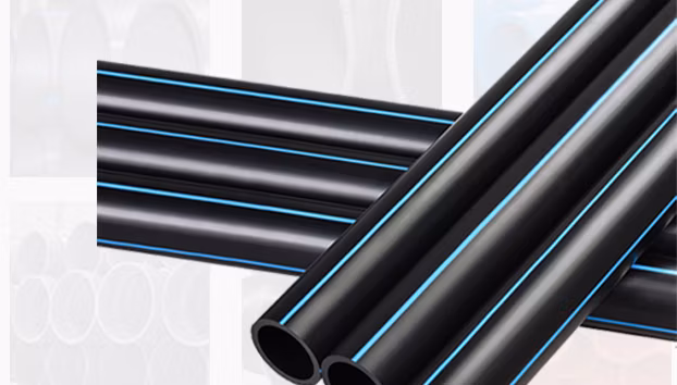 Black Pn16 PE100 HDPE Pipe with CE Certificate for Air/Gas/Oil Pipline