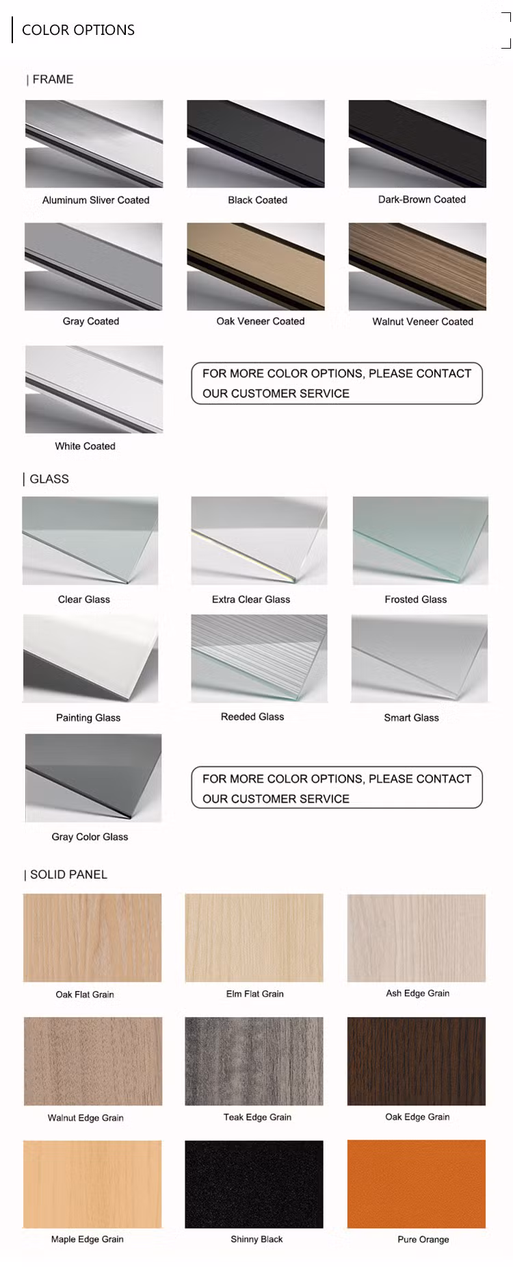 Relocatable Modular Aluminum Glass and MDF Chip Board Partition Wall System with Built-in Doors for Office
