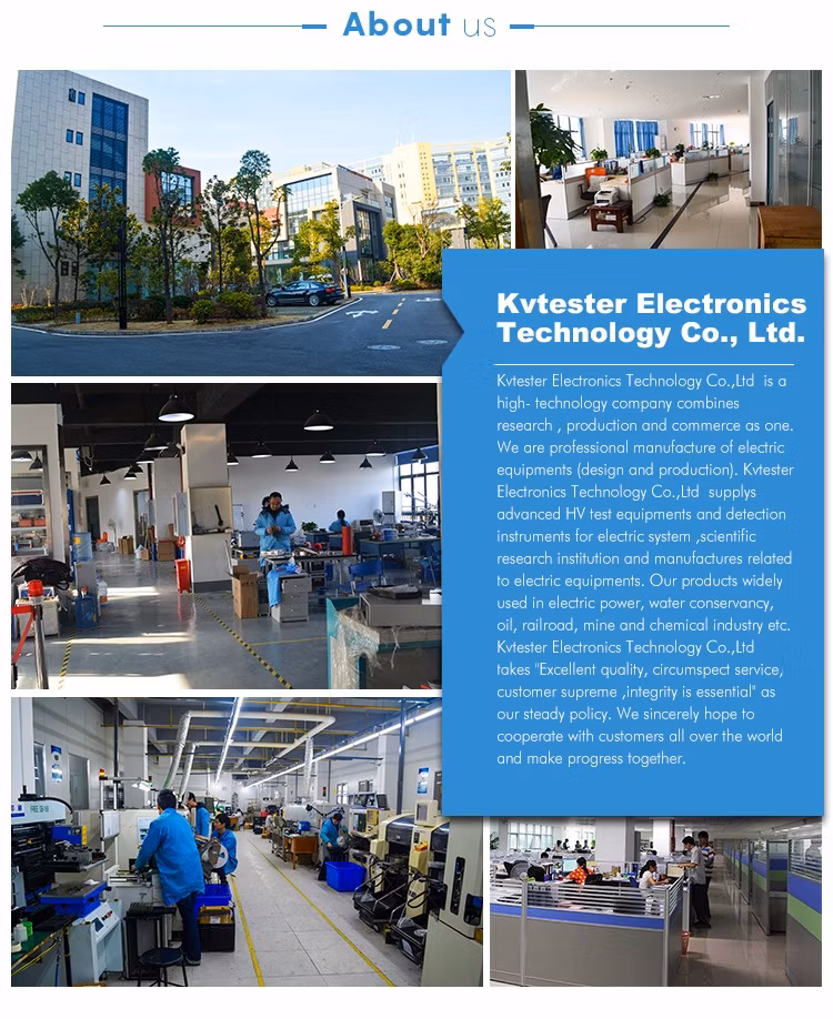 Kvtester Automatic High and Low Voltage Switchgear Test Equipment
