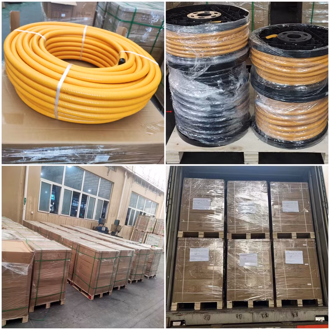 Csst Flexible Gas Pipe with LLDPE Coating