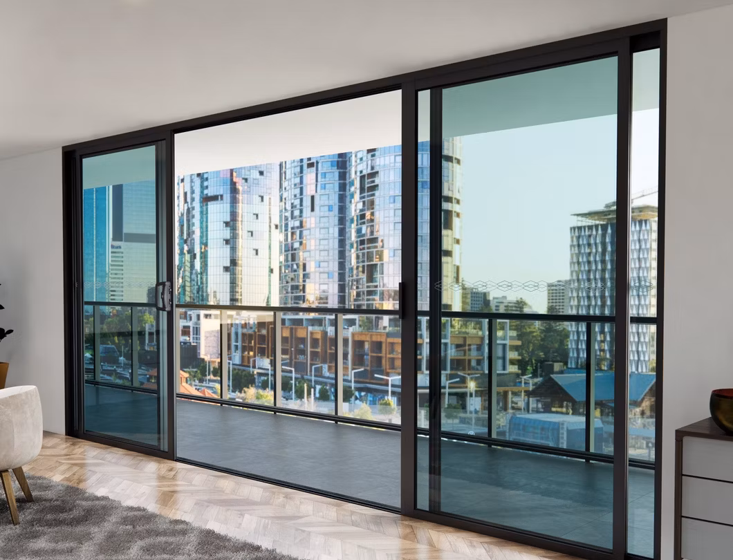 Australia Double Glazed Residential Aluminium Sliding Stacker and Stacking Door