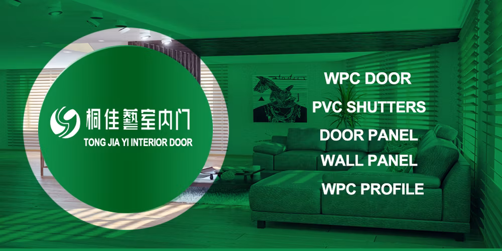 Fire Retardant PVC Laminated WPC Decorative Door Frame Line Jamb
