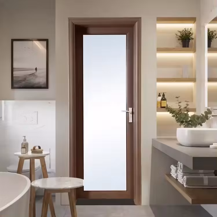 Simple Style Office Partition Privacy Protection Louver Glass Wall