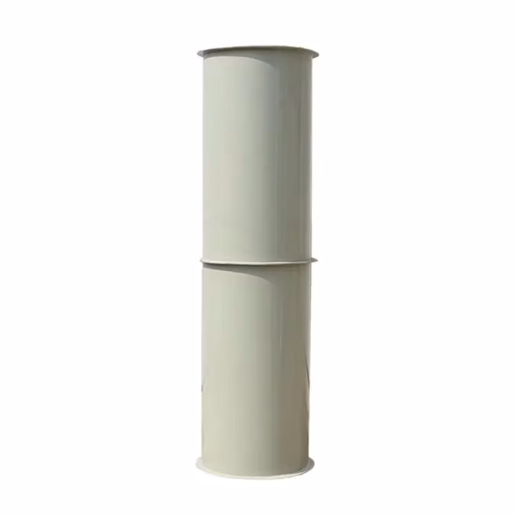 PP Plastic Pipe PP Air Pipe PP Flame Retardant Air Pipe Exhaust Gas Discharge Round Pipe PP Ventilation Pipe