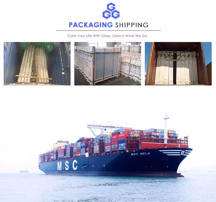 Furniture G-Crystal Plywood Crates 2134*3300/3660; 2250*3300/3660; 2440*3300/3660 Clear Glass Wall