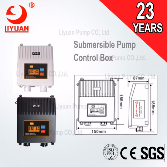 Three Phase Control Box 1.5kw-7.5kw for Submersible Pump