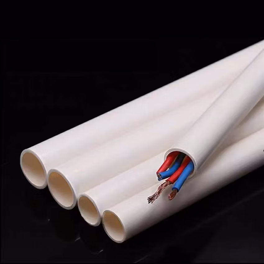 Factory Wholesale 16mm 20mm 25mm 32mm Thin Wall Electrical Conduit PVC Pipe