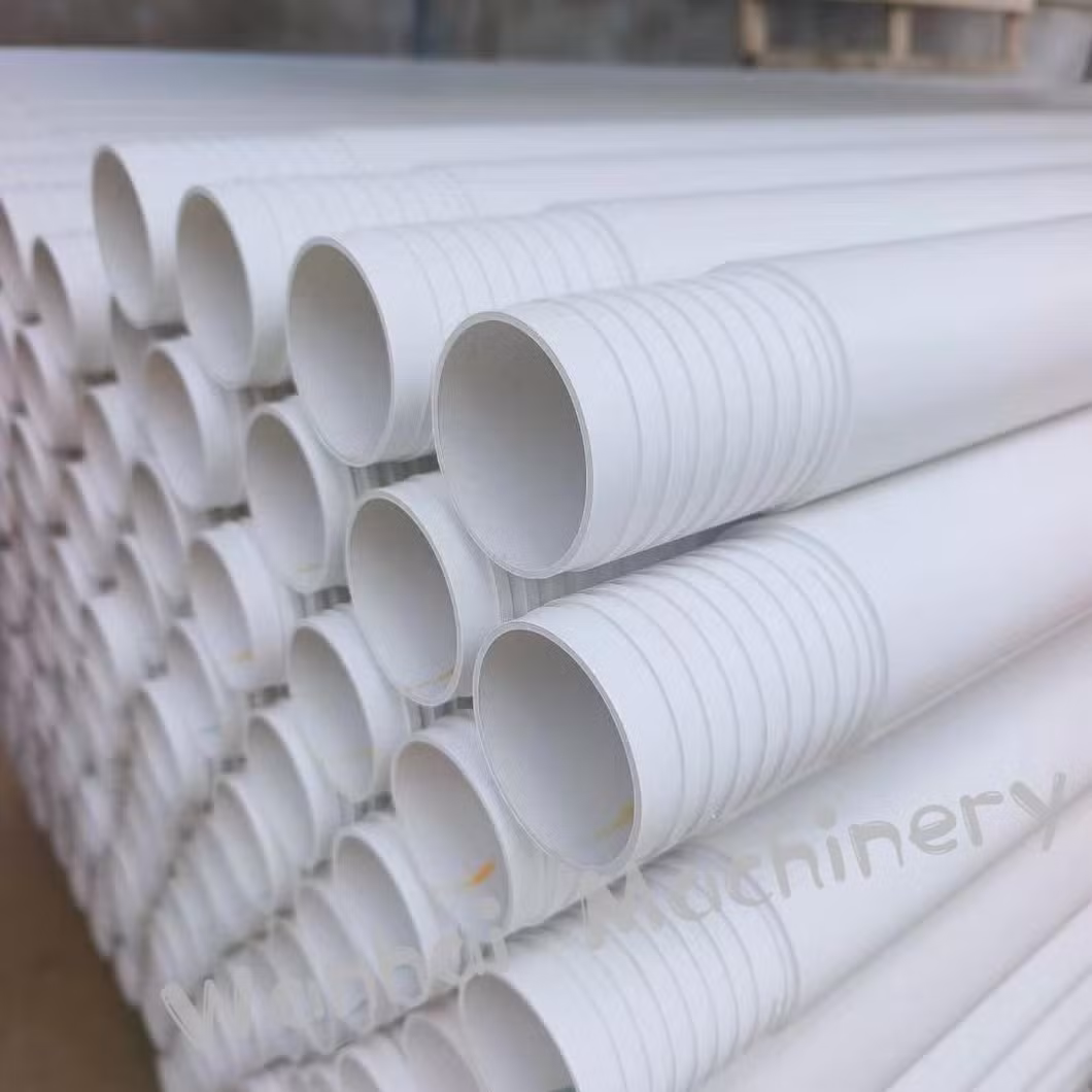 High Quality PVC-U Tee Coupling PVC Water Pipe PE Water Supply Pipe Corrugated Pipe for Water Supply