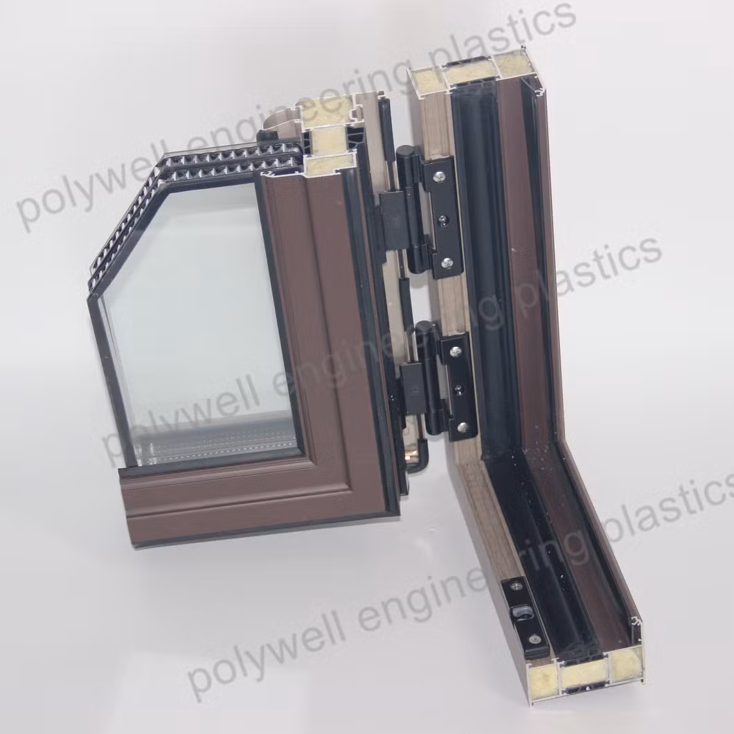 Heat and Noise Insulation Aluminum Thermal Break Strips PVC Sliding Windows and Doors