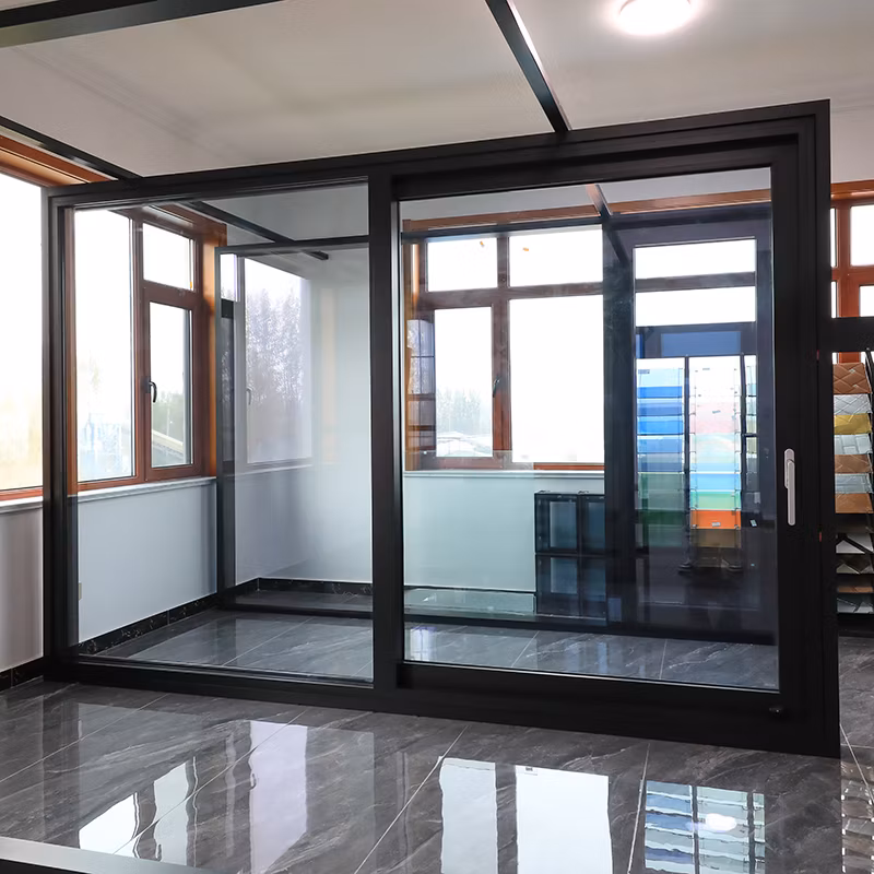 Australia Double Glazed Residential Aluminium Sliding Stacker and Stacking Door
