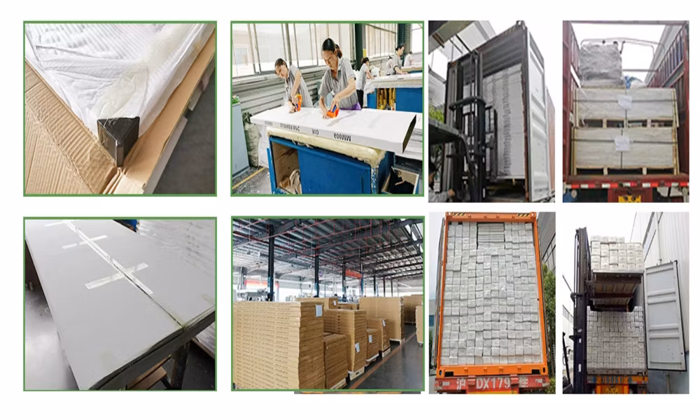 Fire Retardant PVC Laminated WPC Decorative Door Frame Line Jamb