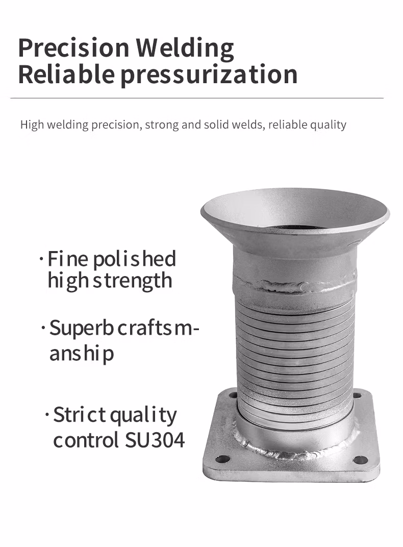 Original Quality High Quality Exhaust Muffler Stainless Steel Corrugated Pipe for Zoomlion Excavator