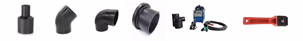 Butt Fusion Welding Fittings/HDPE Electrofusion Pipe Fittings/Polyethylene Electrofusion Fittings