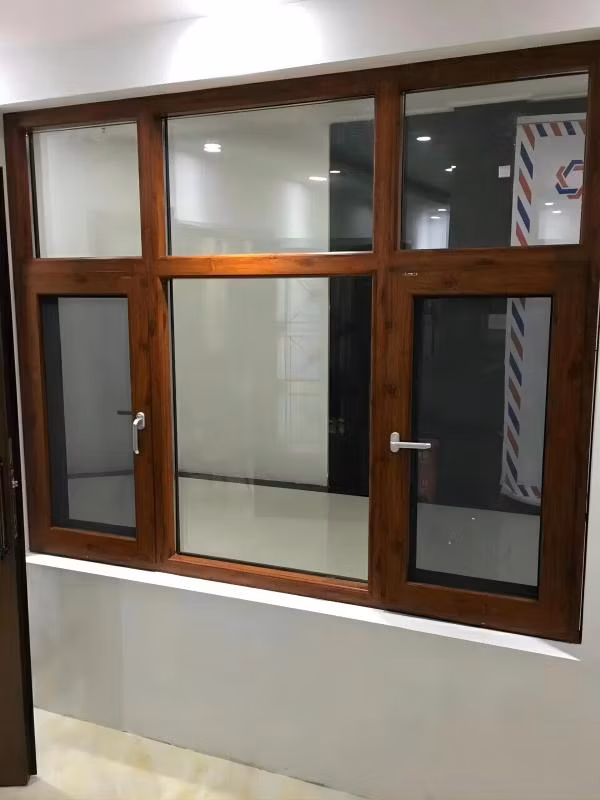 Low Price Thermal Insulation Grill Design Steel Casement Sliding Aluminum Profile Metal Windows