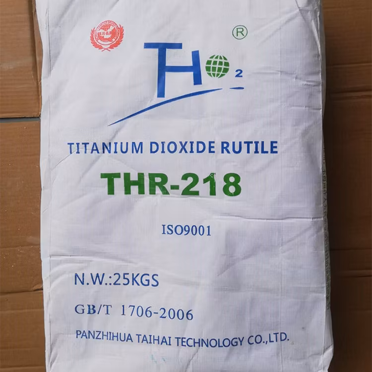 White Pigment Titanium Dioxide Rutile TiO2 Thr-218 for Painting and Ink