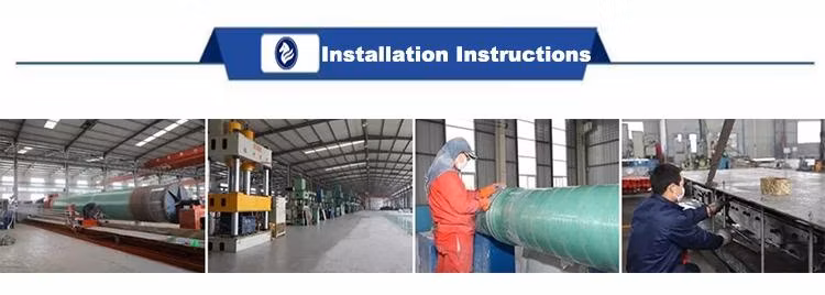 Fiberglass GRP Mortar Pipe for Water Supply &amp; Drainage