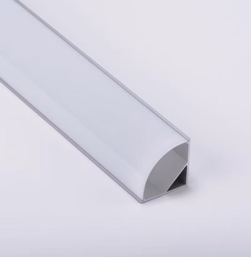 Corner or Drywall Mount LED Aluminium Profile Aluminum Lighting Channel with PC Plastic Diffuser Cover