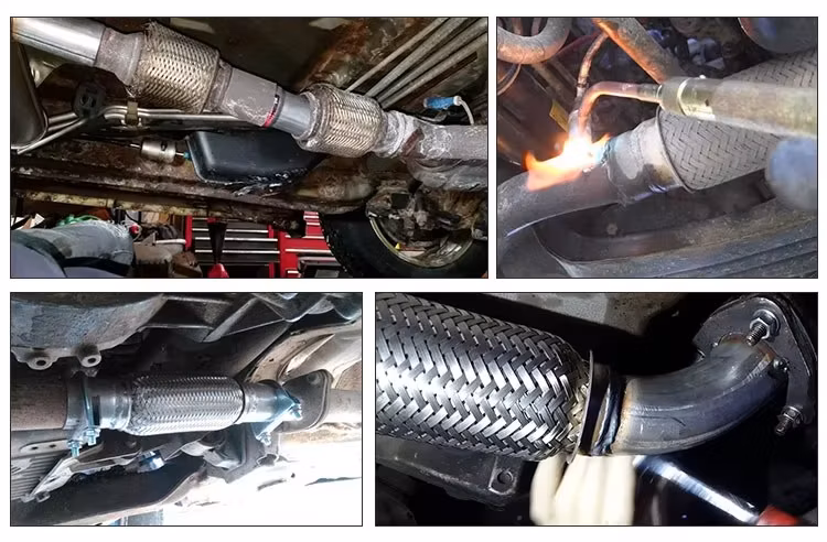 Exhaust Flexible Connecting Pipe, Tail Gas Soft Connection