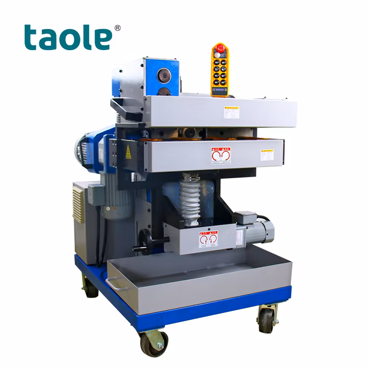 High Efficiency Clamp Thickness 8~100mm Metal Steel Plate Beveling Machine Gmma-100ly