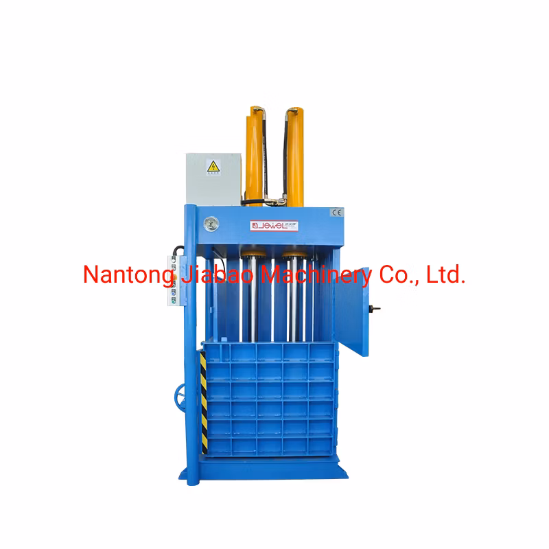 Jewel Brand Factory Supply CE Certified Vertical Hydraulic Plastic/Waste Plastics/Plastic Bottle/Film Compression Press Machine for Recycling
