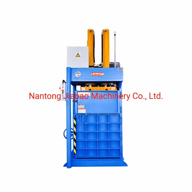 Jewel Brand Factory Supply CE Certified Vertical Hydraulic Plastic/Waste Plastics/Plastic Bottle/Film Compression Press Machine for Recycling