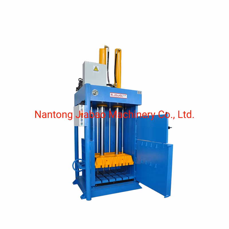 Jewel Brand Factory Supply CE Certified Vertical Hydraulic Plastic/Waste Plastics/Plastic Bottle/Film Compression Press Machine for Recycling