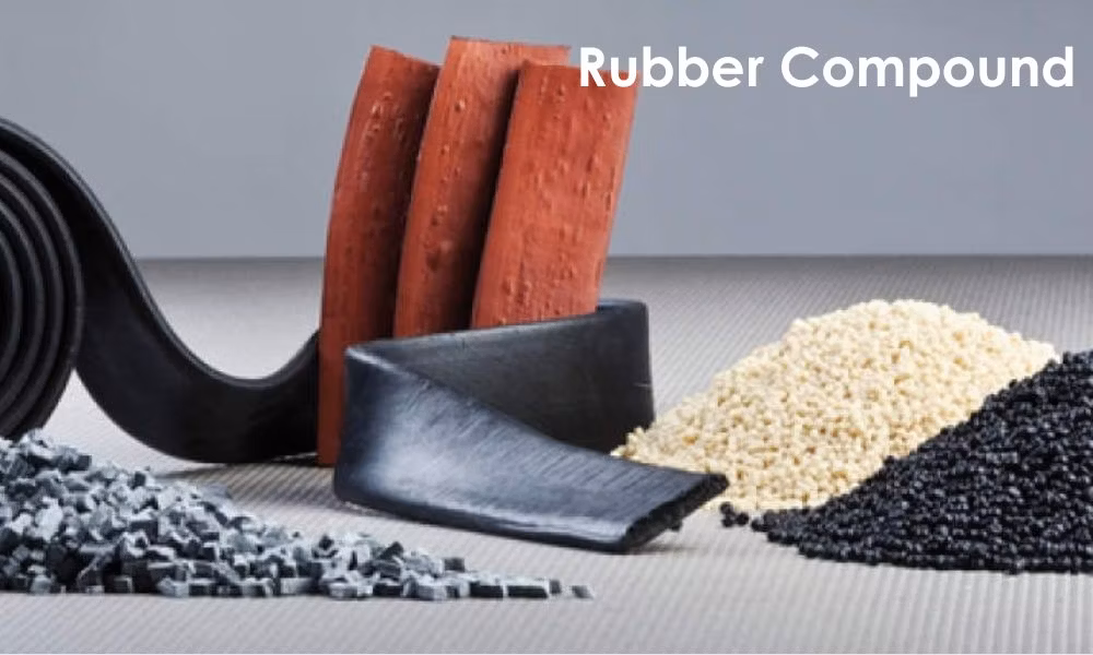 Rubber Mixed Vulcanization Compound Sheet and Rubber Compound Unvulcanized
