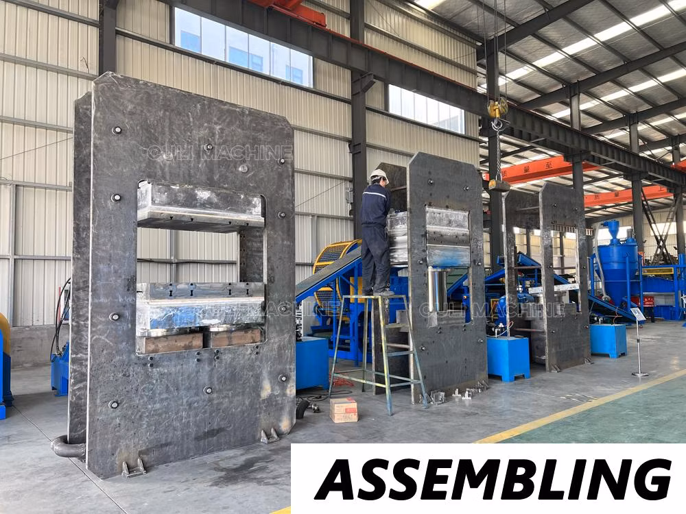 Reliable Performance Factory Price Rubber Floor Tile Vulcanizing Press