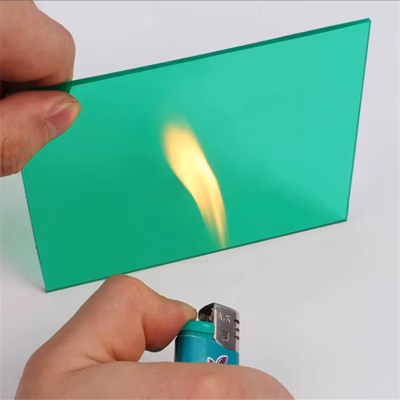 Custom Color UV Blocking 2mm 3mm PC Polycarbonate Solid Roof Sheet Board