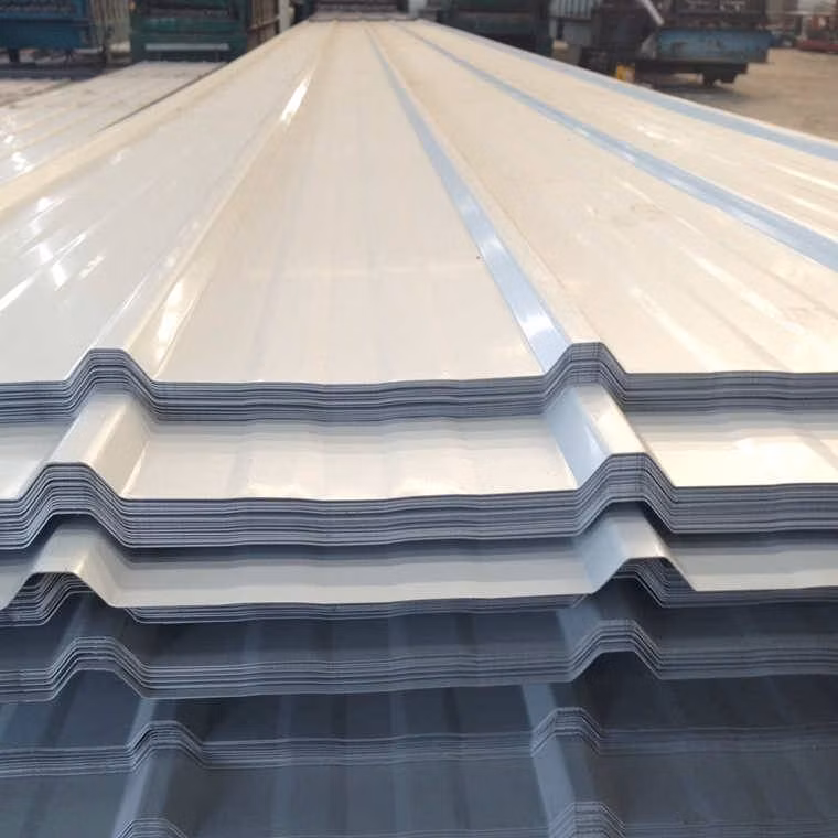 PPGL Corrugated Roof Bwg30/30 Gauge/0.3mm Zinc Color Coated Galvanized Iron Plate Aluzinc Steel Sheet for Wall Steel Roofing
