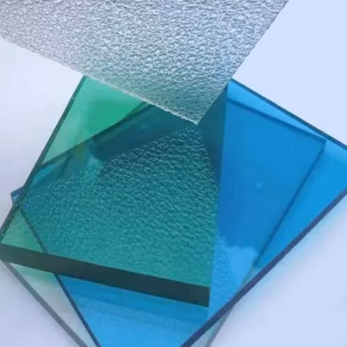UV Coated Polycarbonate Plastic Sheet Good for Greenhouses with Cutting Service
