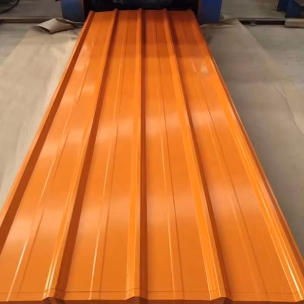 Aluminium Zinc Coated Galvanized Roofing Sheet Color Coated Corrugated Steel Sheet Metal Roofing Sheet