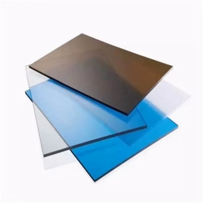 Custom Color UV Blocking 2mm 3mm PC Polycarbonate Solid Roof Sheet Board