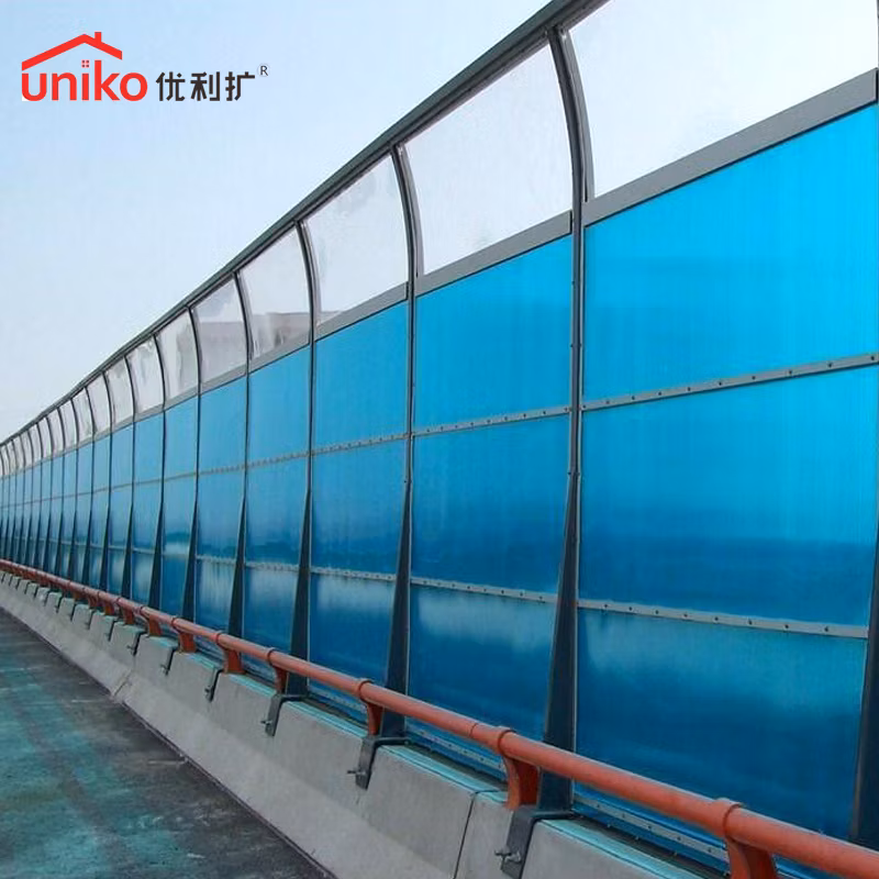 Uniko Factory Price 4mm 8mm 16mm Building Material PC Panel Color Hollow Sheet Polycarbonate Corrugated Sheets Greenhouse Roof Solid Sun Board Plastic Sheets