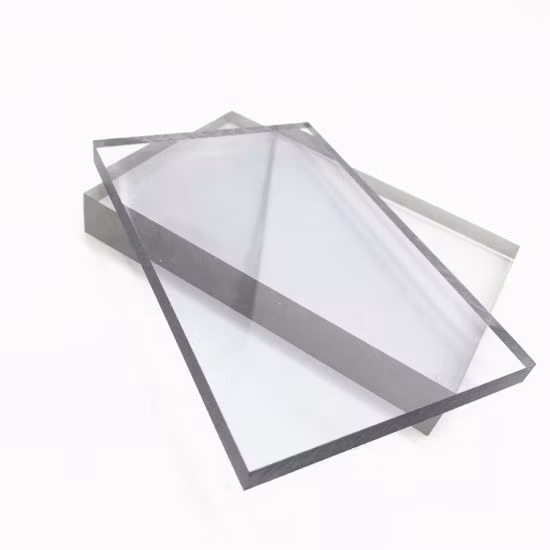 China UV Blocking 3mm Black Solid Polycarbonate Sheet