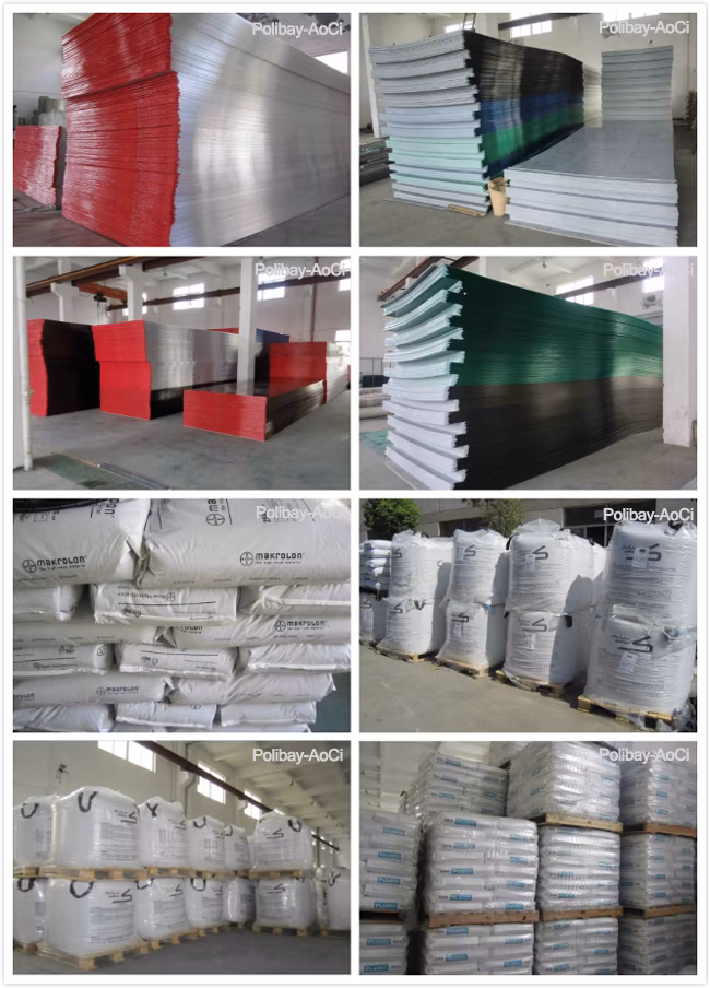 Aoci Transparent Solid Polycarbonate Roofing Sheet