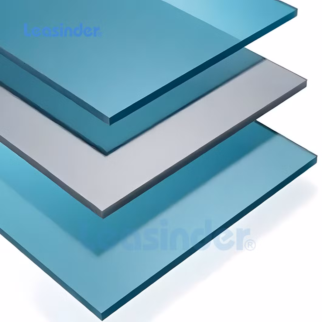 Leasinder Wholesale Polycarbonate Sheets Anti Static PC Solid Translucent Sheet for Architectural Glazing