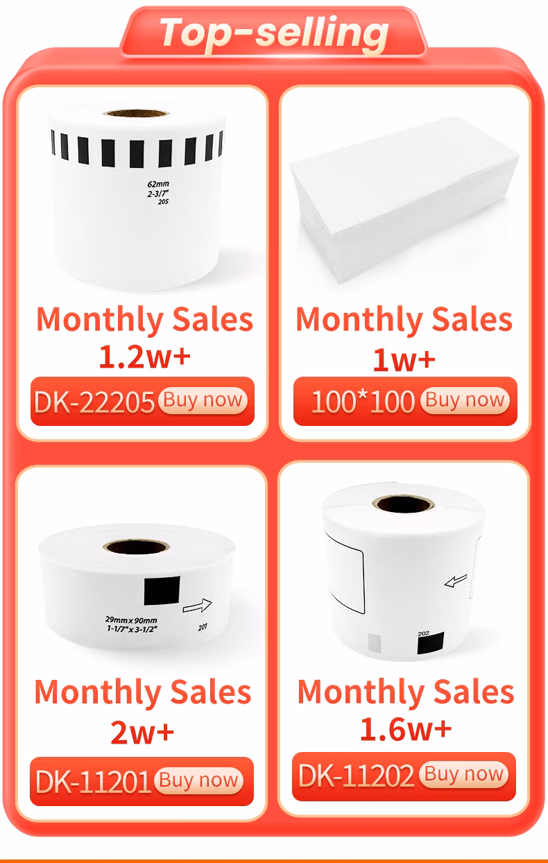 Hot Sales A4 Size Address Label 10 PCS 20 PCS 30 PCS Blank Sticker Die Cut Label Sheet