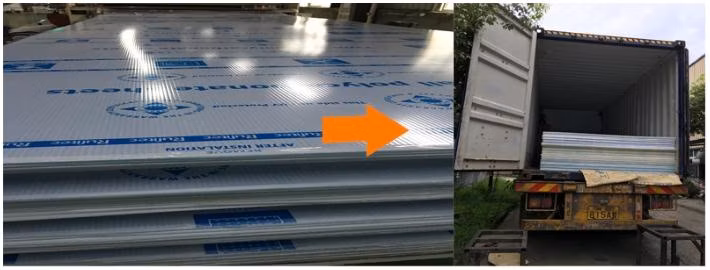 Custom Color UV Blocking 2mm 3mm PC Polycarbonate Solid Roof Sheet Board