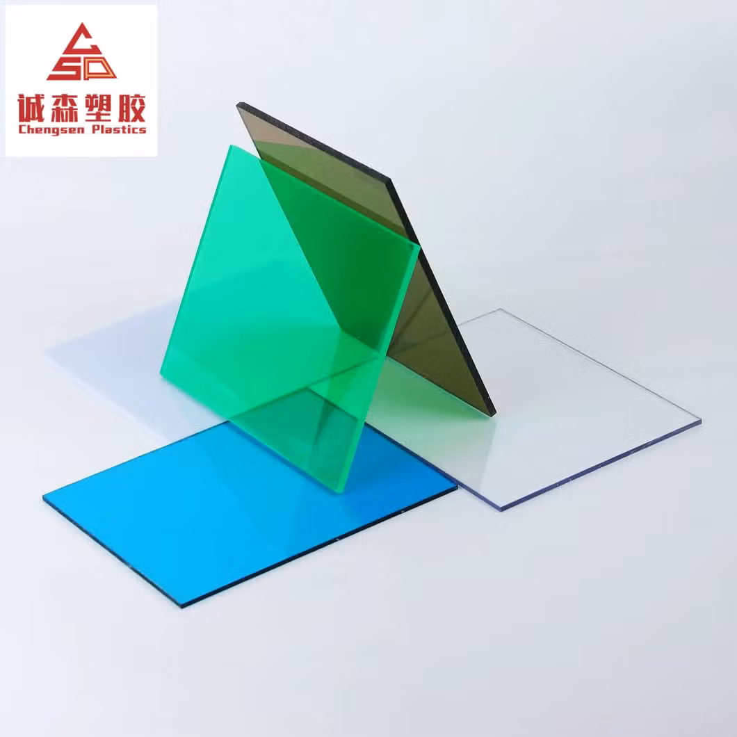 UV Coated Polycarbonate Plastic Sheet Good for Greenhouses with Cutting Service