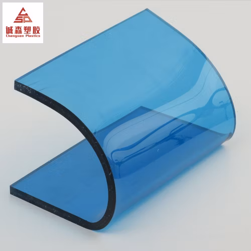UV Coated Polycarbonate Plastic Sheet Good for Greenhouses with Cutting Service