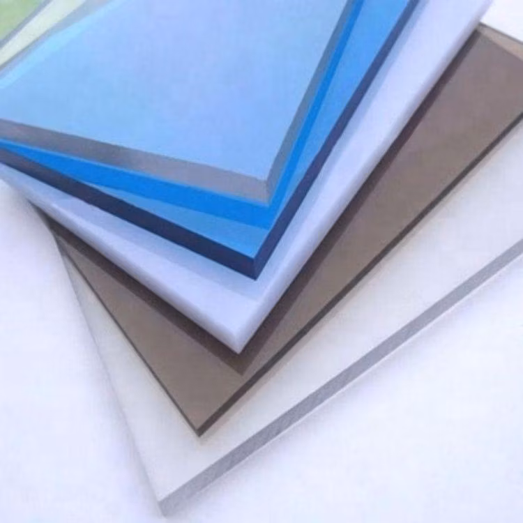 UV Protection Colored Plastic Sunlight Panel 3mm 4mm 5mm Polycarbonate Solid Sheet