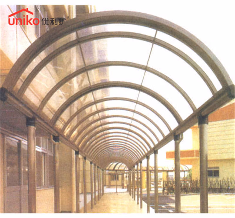 Uniko High Quality Wholesale 2-20mm PC Roofing Transparent Polycarbonate Hollow/Sun Sheet for Lightbox