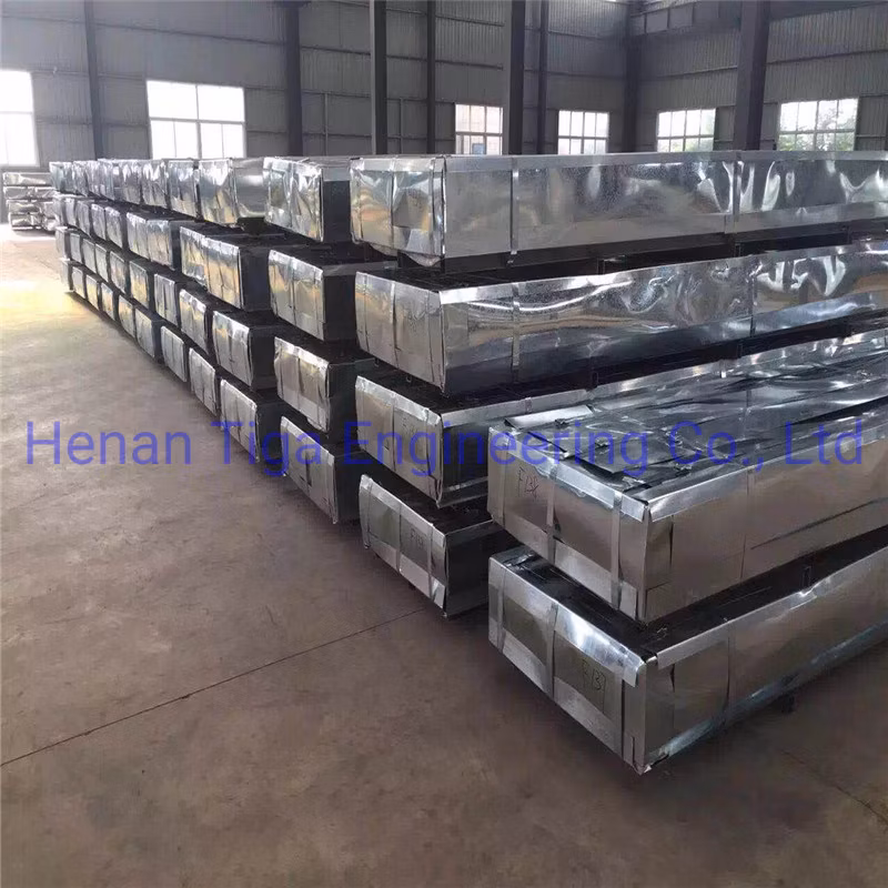 China Building Material Manufacturer Blue Colour Prepainted Corrugated Roofing Sheet Metal